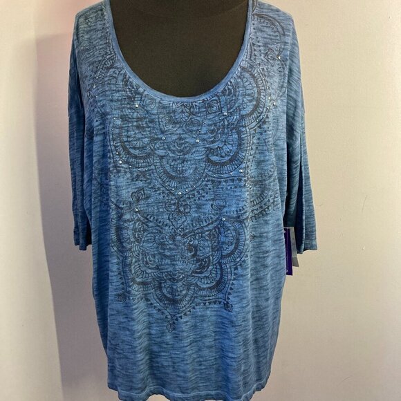 Catherine's Top, NWT, Size 2X Petite - Picture 1 of 12